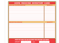 Inventory-Card